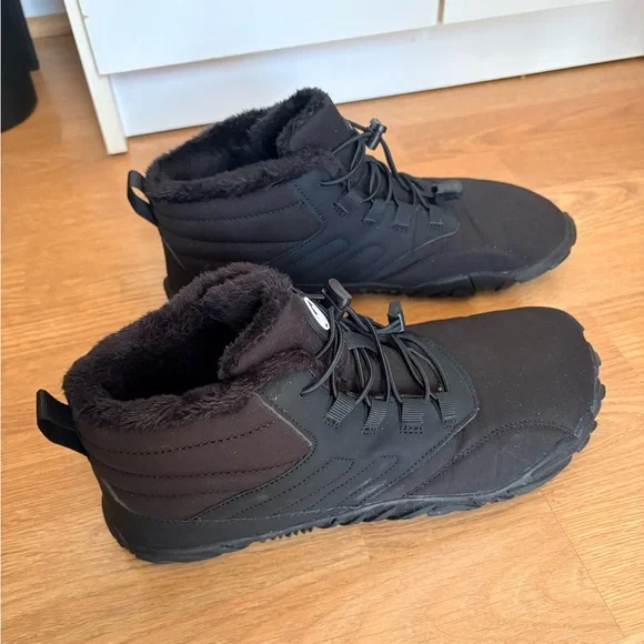 Black Women’s Hike Kasdava winter boots size 9.5/41 - Picture 4 of 7